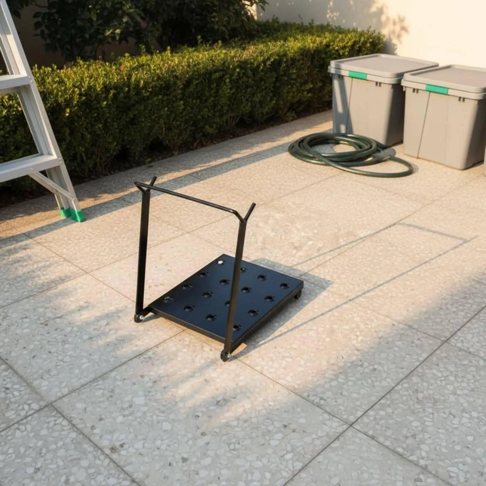 Folding Ladder Work Work Surface Robust-Duty Ladder Work Work Surface