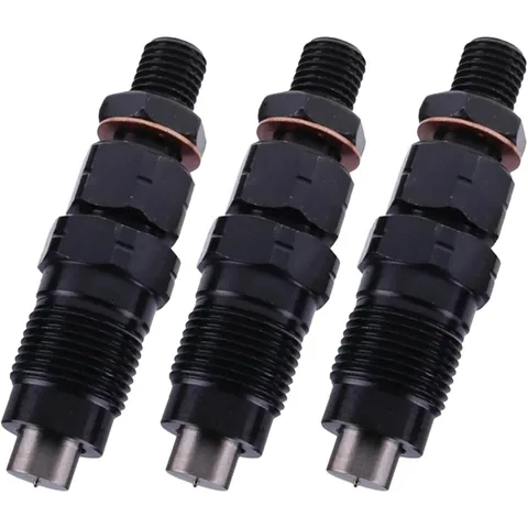 Комплект из 3 топливных форсунок 9430610416 8970799761 для двигателей Isuzu 3LB1 3LD1 4LE1, для экскаваторов Hitachi EX40U EX55UR-3, Sumitomo SH55U