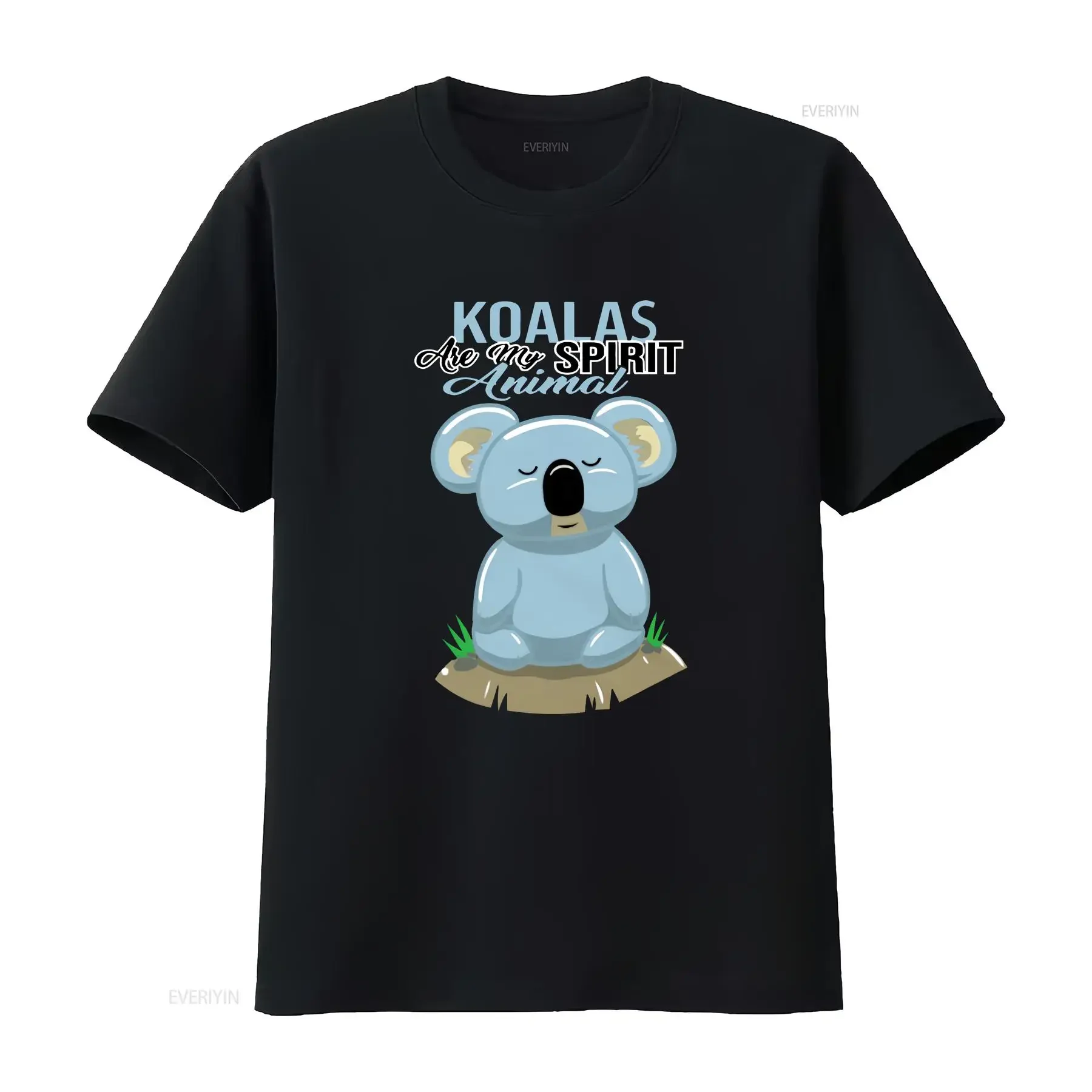 Koalas Are My Spirit Animal Cute Australian Koala Bear Lover T shirt Conservation vintage Washed Unisex Slightly Versatile