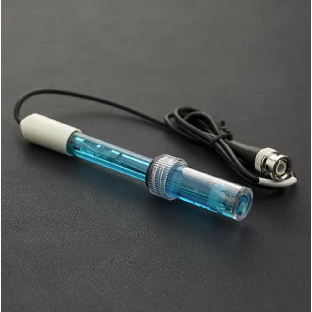 Modulo sensore pH industriale: sonda per elettrodi analogici per rilevamento gamma pH 0-14, test della qualità dell'acqua e analisi chimica