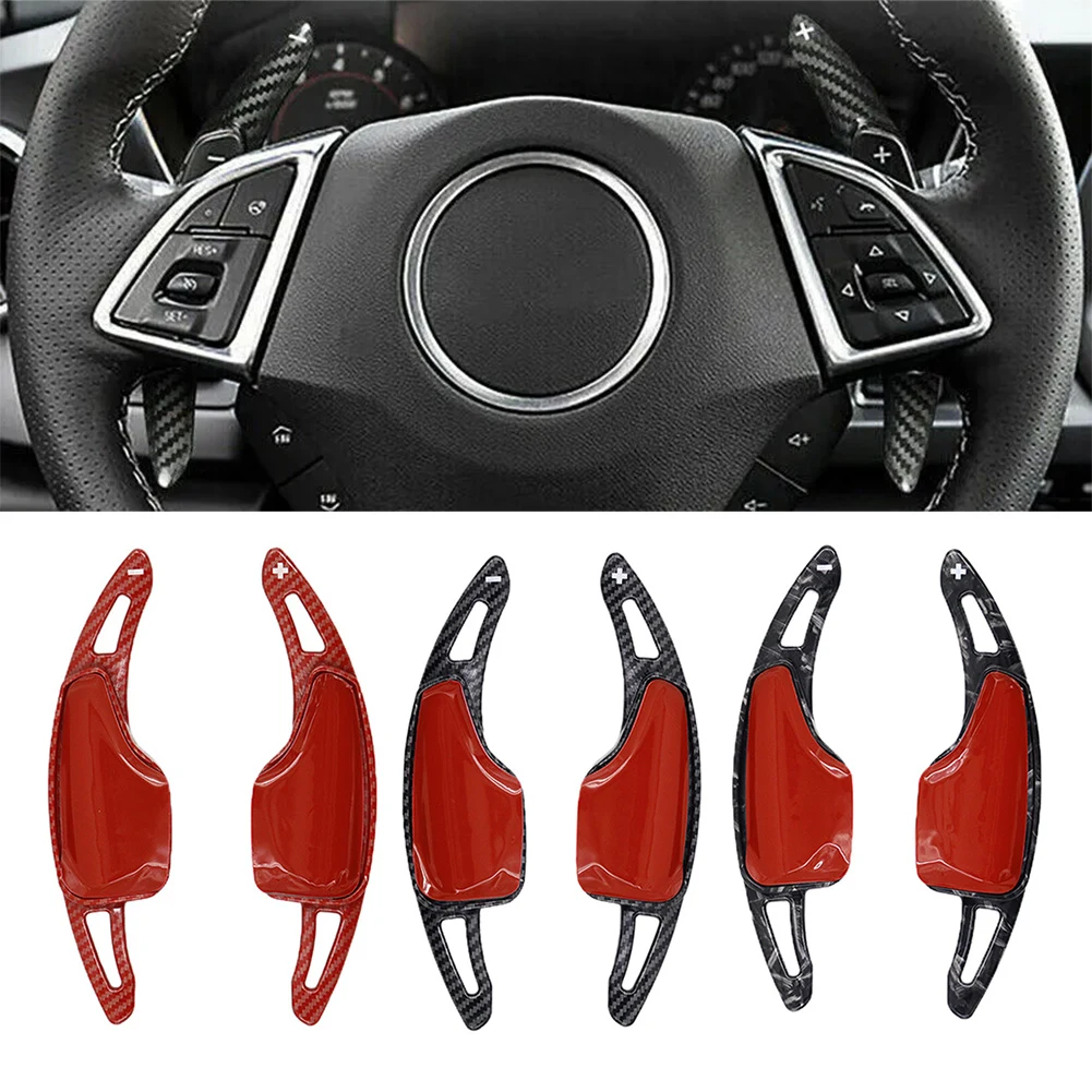 Car Steering Wheel Shift Paddle Extension Parts For Chevrolet Camaro 2016-2023 For Corvette C7 2014-2020