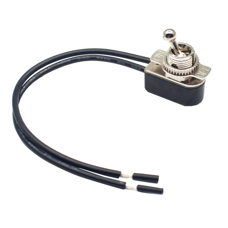 125V 6A  On OFF Wired Toggle Switch Wiring Medium   interruptor touch toggle switch