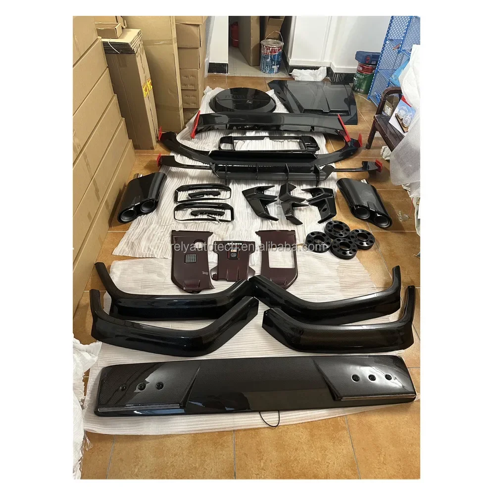 Carbon Fiber G Wagon G900 Rocket Body Kit Whole Set For Benz G Class W463 W464 W465 - Exterior Accessories