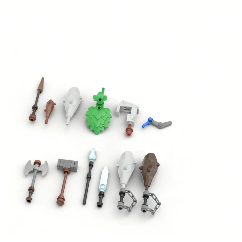 Набор оружия MOC BOTW из 103 деталей, модель Зельды, строительные блоки, творческая коллекция, сборная модель, образовательный подарок на день рождения, декоративное изделие, DIY-арт.