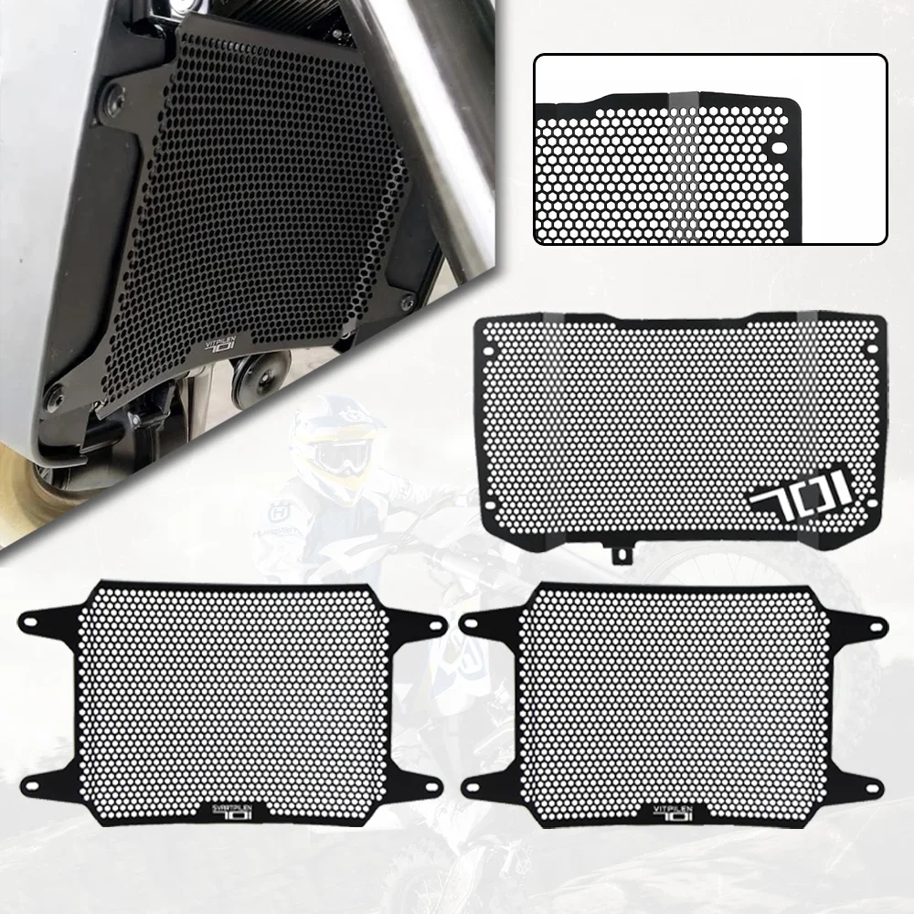 

2021 Motorcycle For Husqvarna Vitpilen Svartpilen 701 Vitpilen701 Svartpilen701 2018- 2020 Radiator Grille Guard Cover Protector