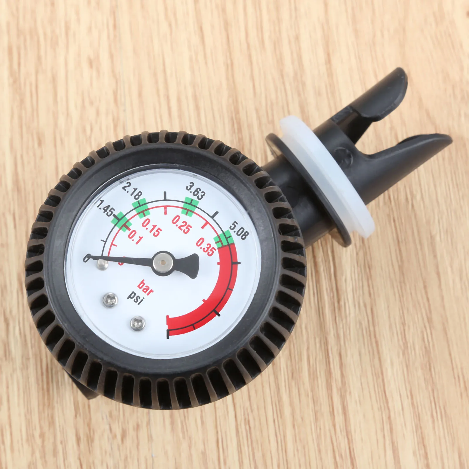 PVC Pressure Gauge Air Thermometer For Inflatable Rowing Boats Kayak Test Air Valve Connector SUP Stand Up Paddle Board Surfing