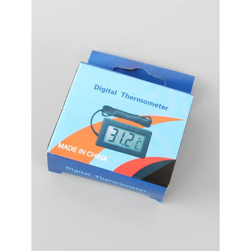 デジタル温度計、水槽、冷蔵庫温度計、防水プローブ用5個