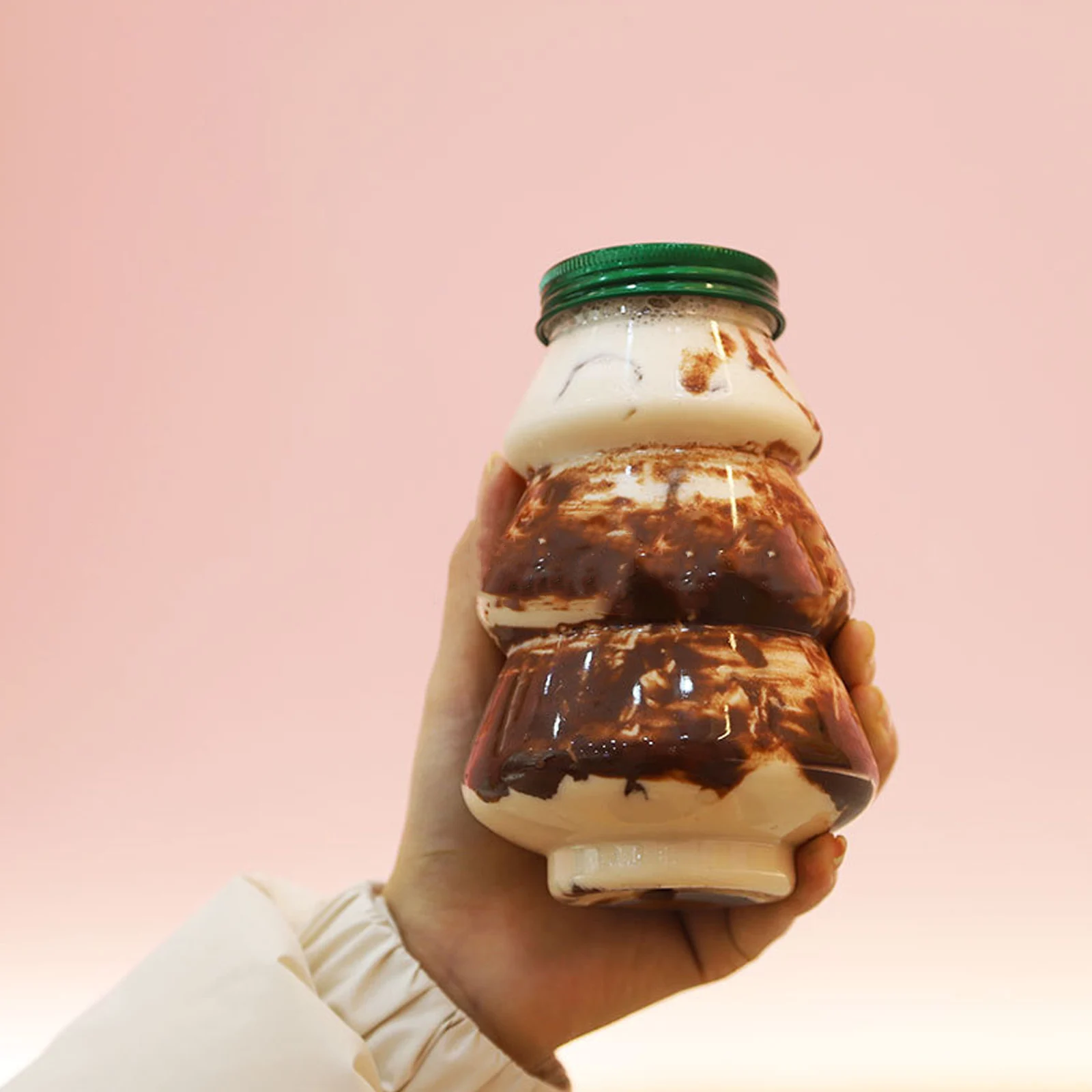 

10Pcs Sealed Packaging Bottles Lightweight Plastic Juice Holders Portable Milk Tea Drink Containers Juice Bottles