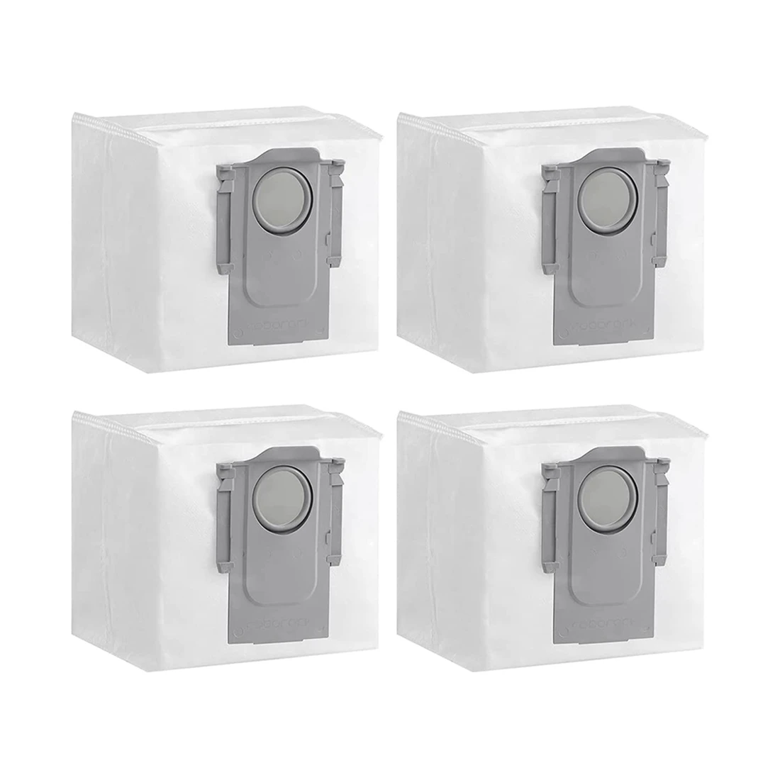 ABFA Dust Bag For Roborock Q5+ S7 Maxv Ultra Robot Vacuum ,3L Large Capacity Acuum Bag Compatible(4PCS)