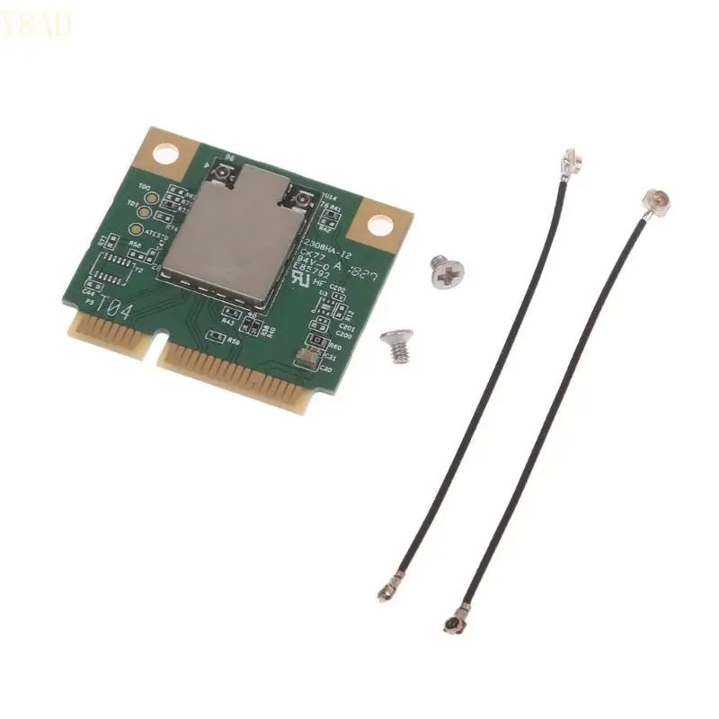 

Y8AD Dual -полос WiFi Card 2.4G сетевой адаптер Mini PCIe BT4.2 для ноутбука