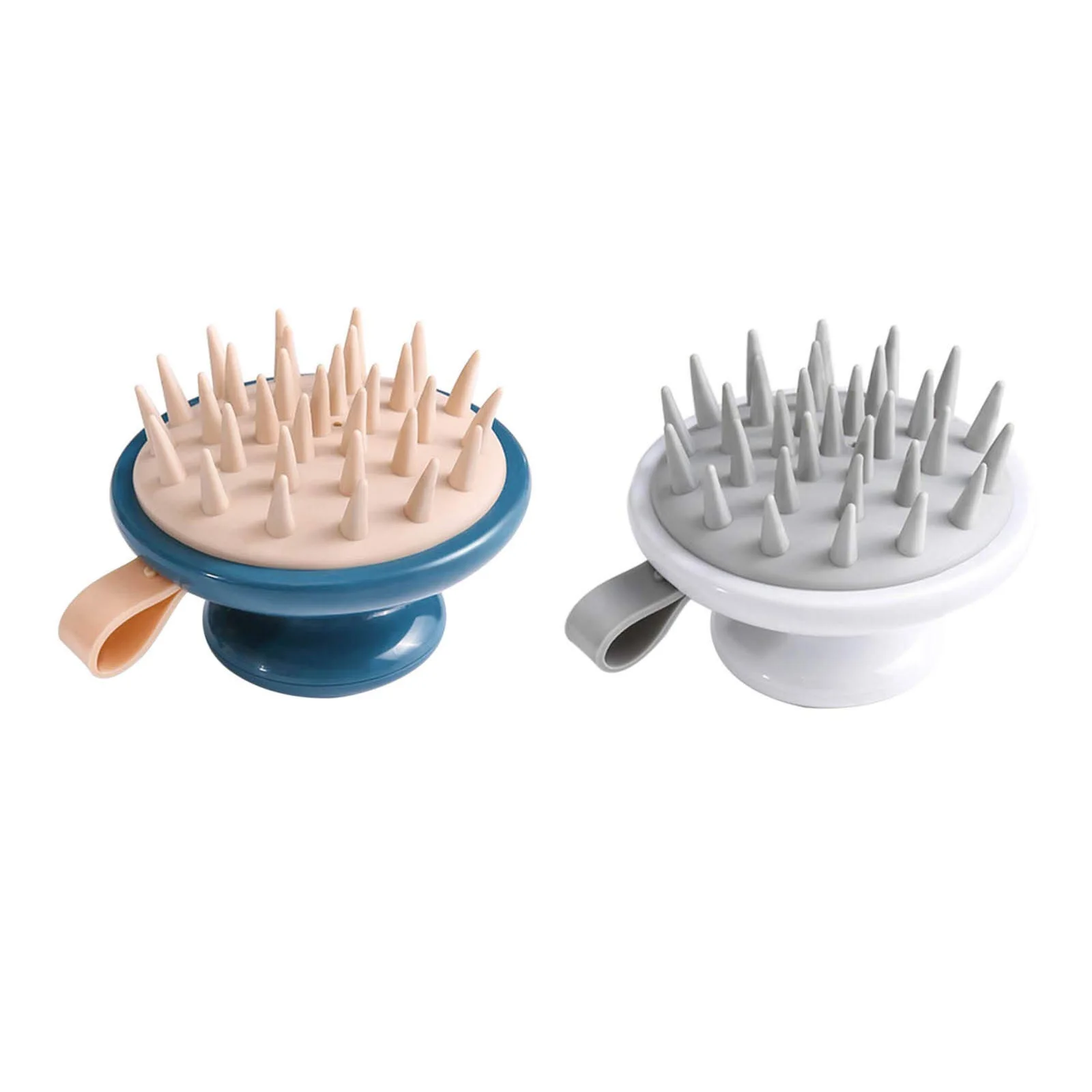 ABHI-Siliconen Borstel Paddle Massage Hoofdhuid Borstel Ontwarrende Staart Kam Set Voor Vrouwen Mannen En Kind Maken Dun Lang Krullend haar