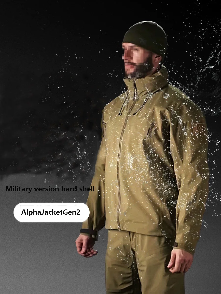 

Outdoor tactical Gen2 hard shell jacket, windproof, waterproof, breathable, and wear-resistant tactical jacket