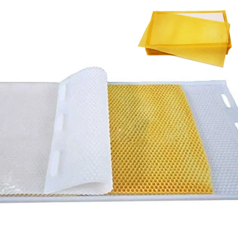 HZ22308 Beeswax Sheet Mold Beewax Foundation Sheet Silicone Beeswax Mold Flexible Beeswax Foundation Press Mold Embosser Machine