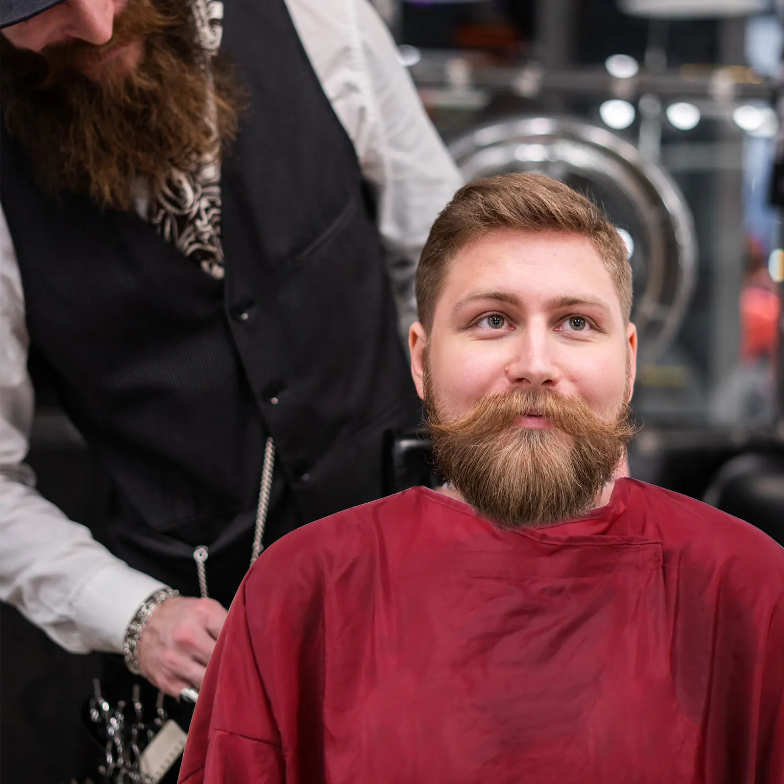 

Hair Cutting Apron Client Gown Barber Clothes Protective Stylist SPA Gown Hairdressing Robe Dressing Cloak Lightweight