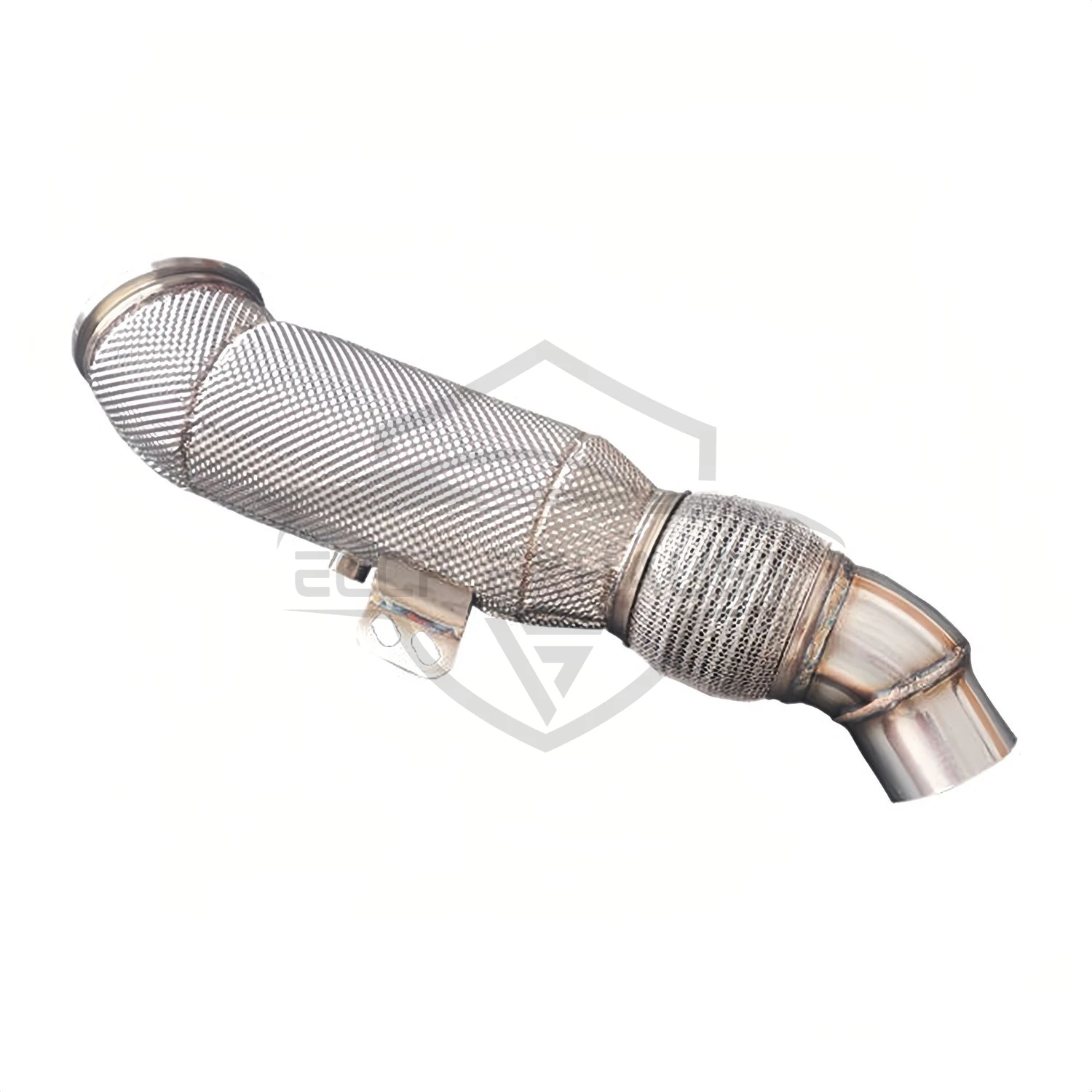 

Premium Stainless Steel Downpipe with Heat Shield for BMW B58 540i 3.0T Enhanced Flow Performance