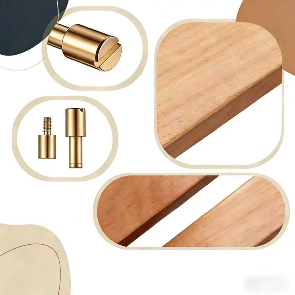 Stainless Steel Brass Hardware For Handle Making Rivets Cutter Grip Utility Fastener Reliable Fixing Pins