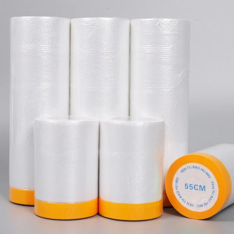 Masking Paper Furniture Car Beauty Repair Special Plastic Film Wall Painting Cover Protection Film And Paper Dustproof Film