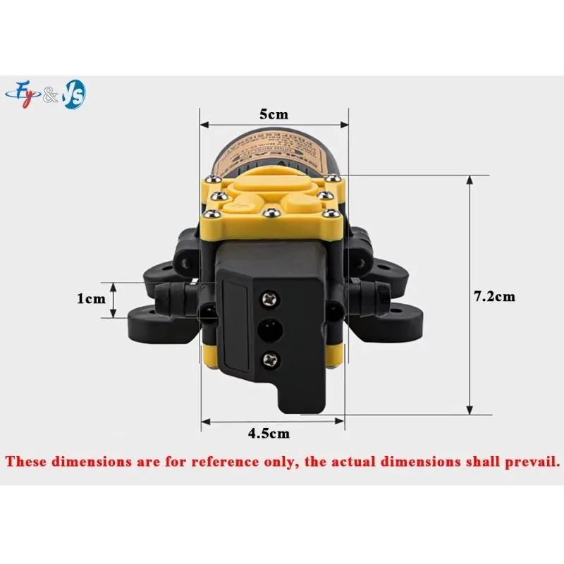 

Электрический распылительный насос 5,0 л/мин, 12 В, интеллектуальный электрический распылитель высокого давления, аксессуары, водяной насос