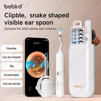 New Bebird EarSight Plus I35R R37R D39R Visual Earpick Bendable All-in-1 Ear Rod Earwax Removal Kits 1000W Detachable tweezers