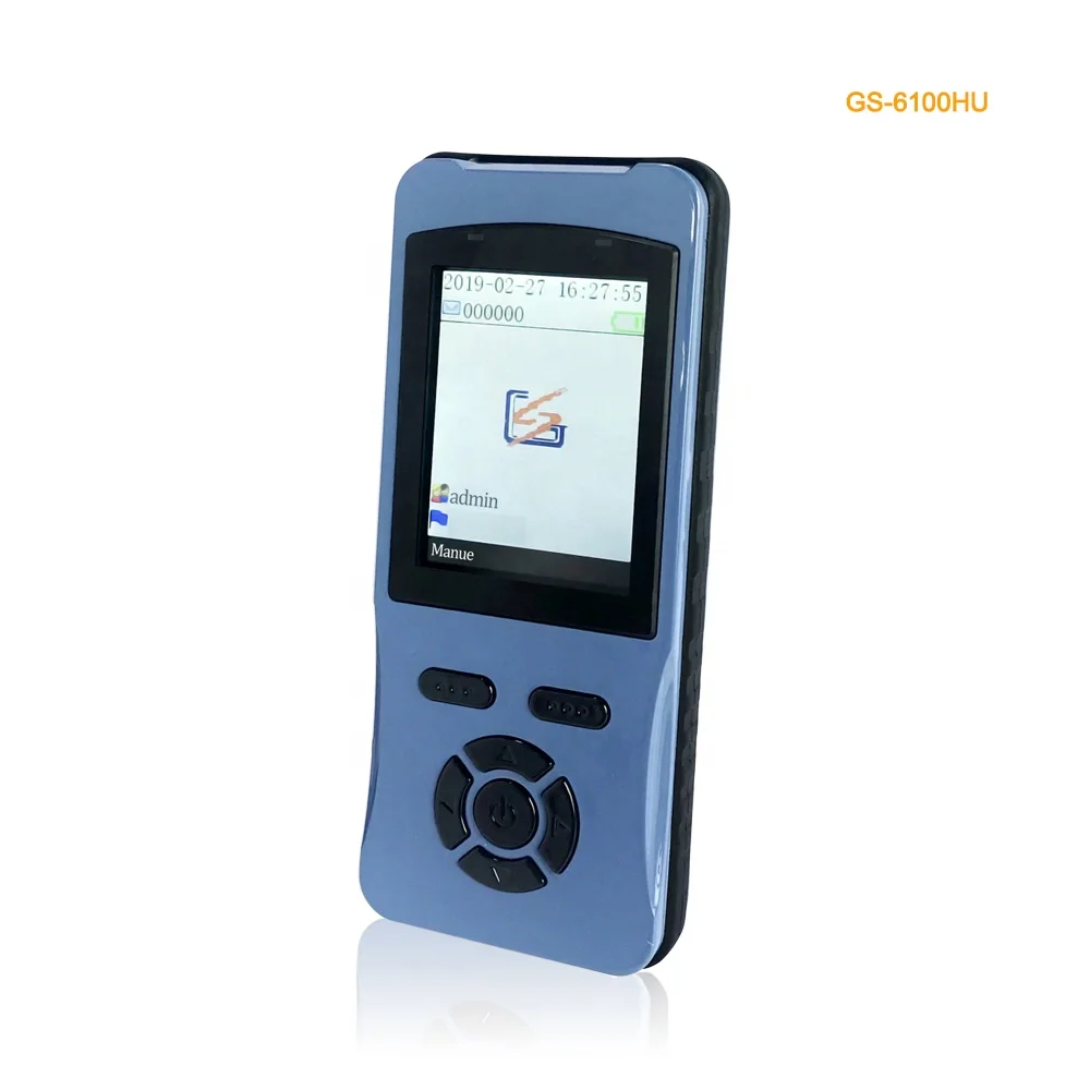 Sistem Patroli Penjaga Tur Pembaca RFID Dengan Layar LCD Besar Dan Dukungan USB Plug And Play Tahan Air IP65 GS-6100HU