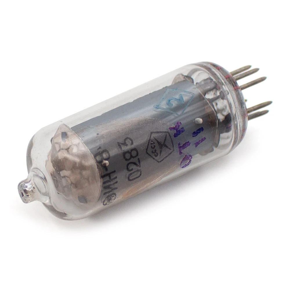 In8 Brand New Original Box Former Soviet Union Glow Tube Retro DIY Electronic Glow Clock Nixie Tube with CCCP Sign