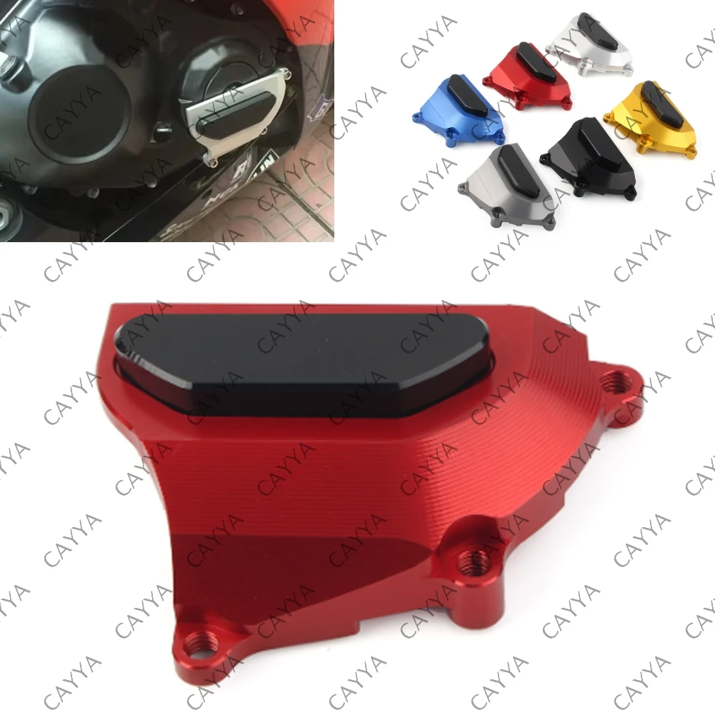 Protector de la Tapa del Estator del Motor para Motocicleta Honda CBR600RR 08-16, Compatible con los Modelos 2008, 2009, 2010, 2011, 2012, 2013, 2014-2016