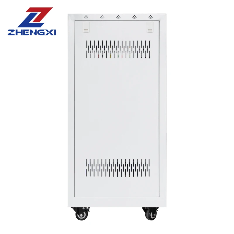 TNS6-40KVA 50KVA 60KVA 380V AC 3 fase kecerdasan akurasi tinggi servo AVR regulator penstabil tegangan otomatis