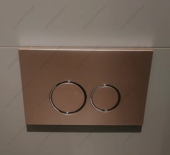Suitable for Wall Water Tank Flush Panel Gun Gray Squat Concealed Water Tank Extension Button