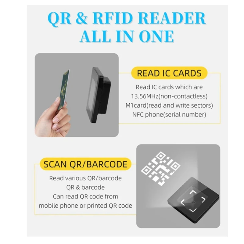 M350 Access Control QR Code Reader