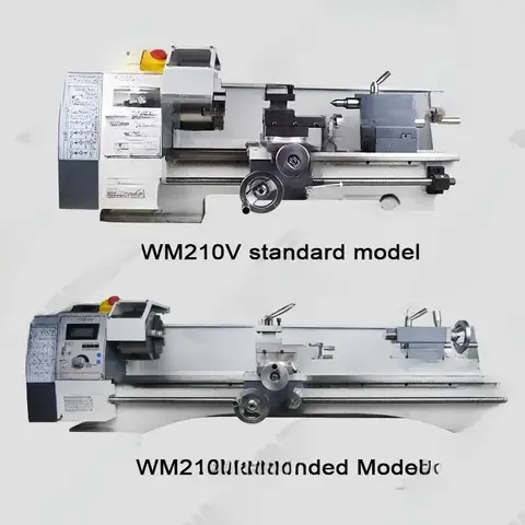 Hög noggrannhet 800 mm 210 dubbelchuck mini manuell metallsvarv biljardkö reparationssvarv med 900 w borstlös motor 10 best sales maskin för reparation av bilköer - №6