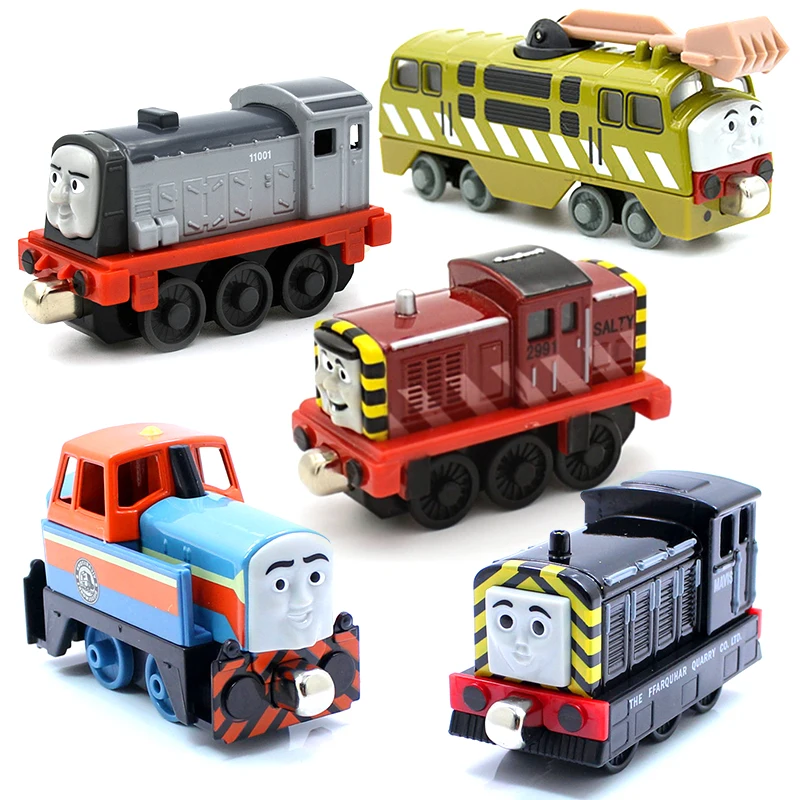 Thomas und Freunde Metall Diecast Magnetic Zug Lokomotive Ente Den Bertie Modell 1:43 Legierung Sammlung Junge Weihnachten Geschenk Spielzeug