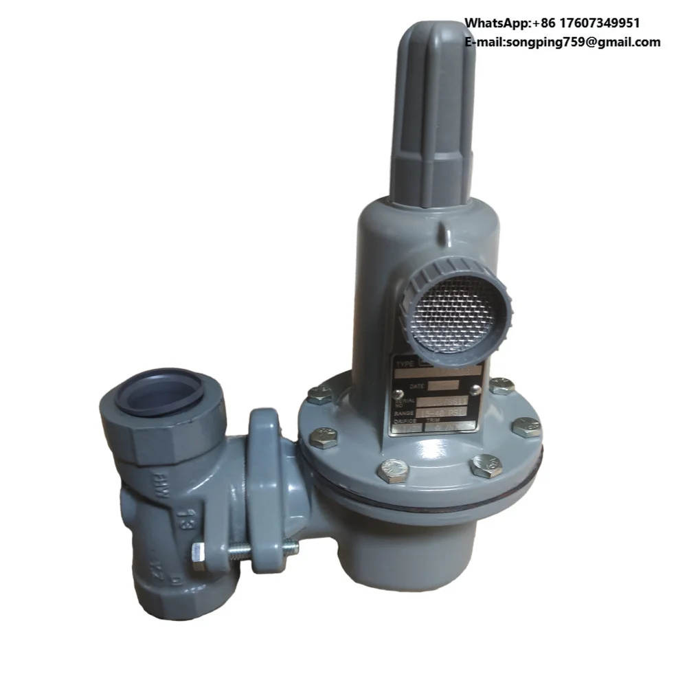 

Fisher 627 DN25 Direct Operated Gas Regulator Air Pressure Reducing Valve for LPG & Natural Gas Low & High Pressure Systems