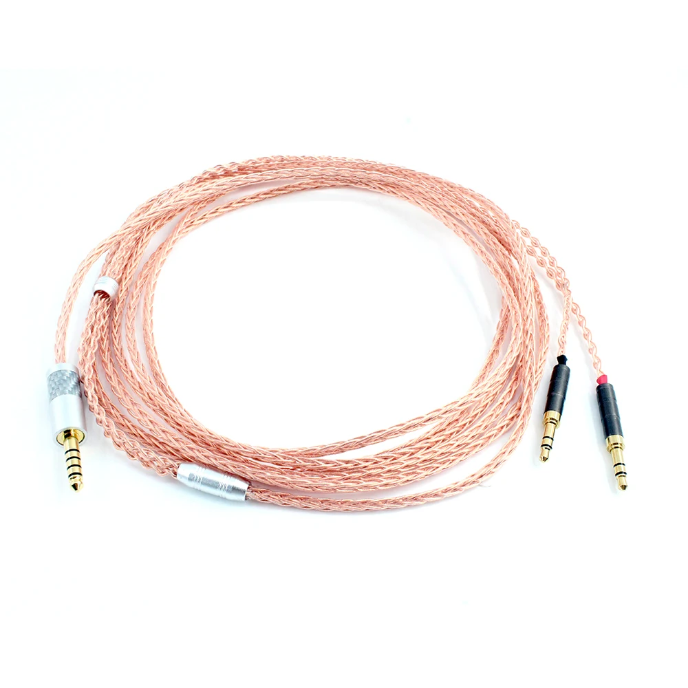 

4 pin Xlr 4.4 2.5mm 8 Cores Headphone Earphone Cable For 3.5 Hifiman Ananda sundara HE1000se HE6se he400 Z7M2