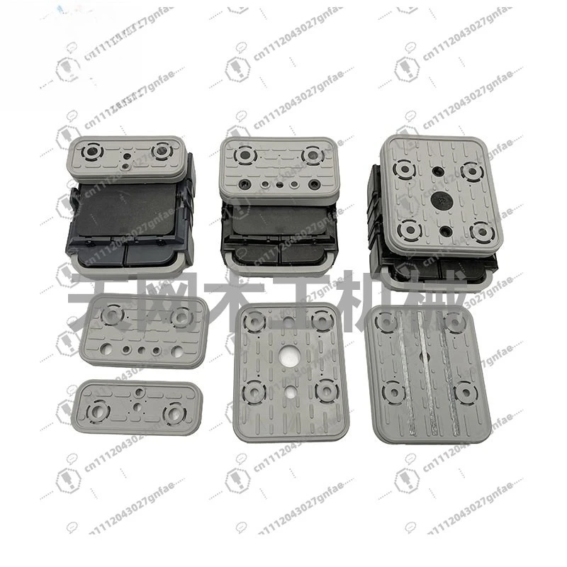 CNC Router Vacuum Pod Suction Pad Rubber Seal Strip Metal Bar for Woodworking Machine Spare Parts