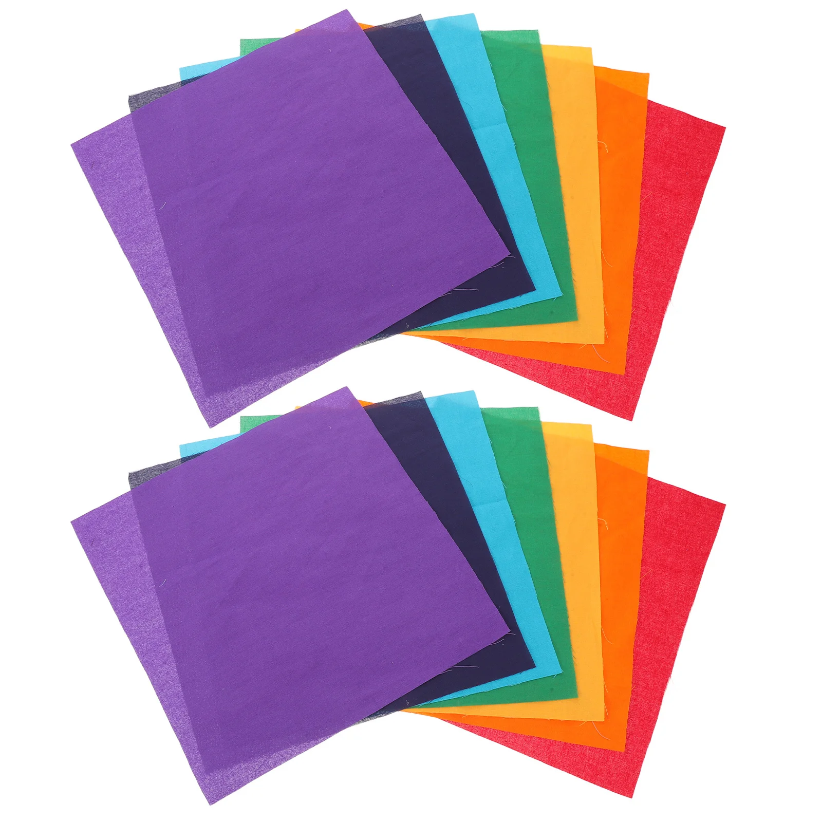 

Large Handmade Patchwork Fabric Panels Vintage Style Sewing Kit for DIY Jacket Bag Quilt Embellishment Decoration