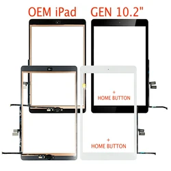 For iPad 9 9th Gen 2021 A2603 A2604 iPad9 10.2 LCD Outer Touch Screen Digitizer Front Glass Display Touch Panel Replacement