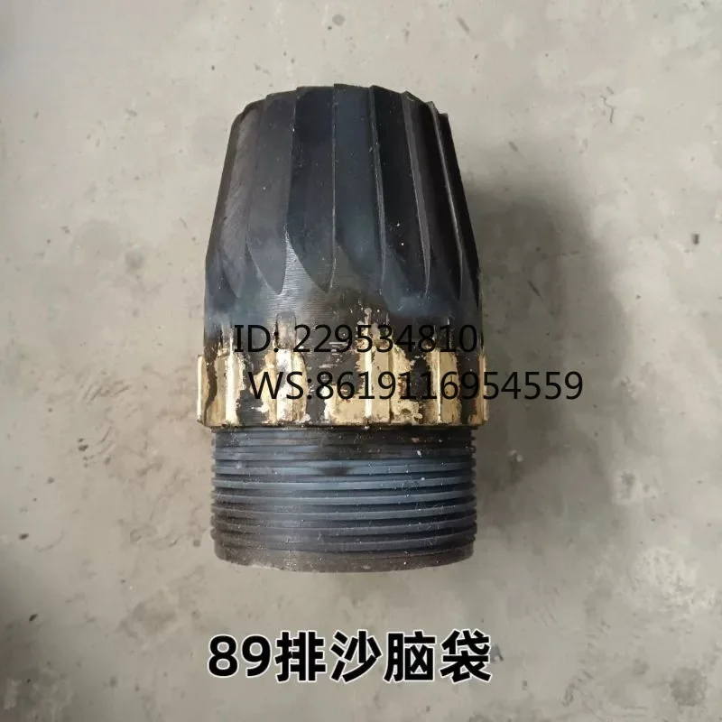 Geological exploration equipment to prevent buried drilling, sand discharge and slag removal head Alloy head