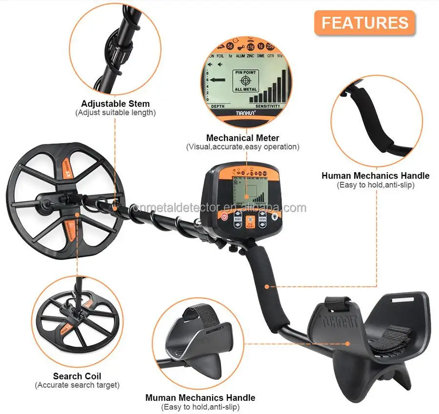 TX-960 Professional Gold Detector Machine Treasure Hunting Gold Metal Detector Industrial Metal Detector De Metales