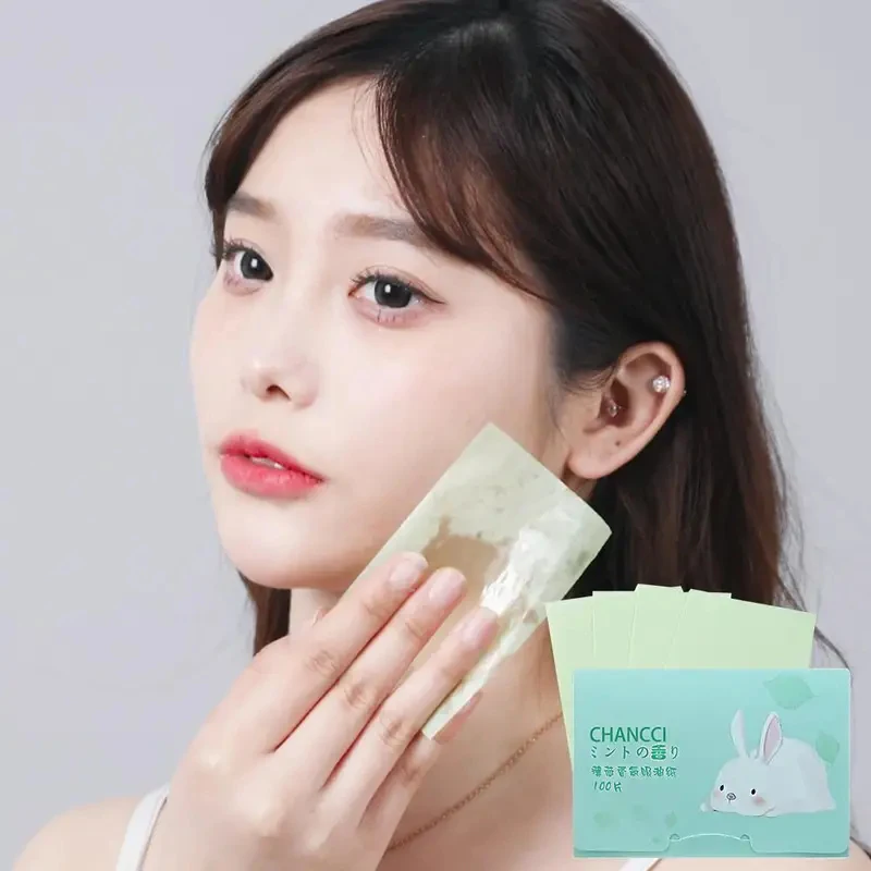 Face Oil Blotting Paper Matte Face Wipes Oil Control Oil-absorbing Face Cleaning Beauty Makeup Tools Oil-absorbing Face Paper