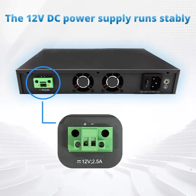 Optical Fiber 1:128 SFP 10G XPON OLT 2 Puertos MINI 2 PON Ports GPON OLT