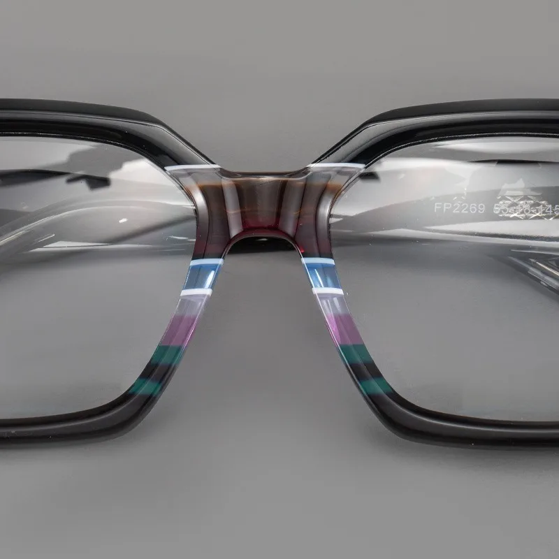 نظارات شمسية مع برشام مصنوعة يدويًا من الأسيتات الكلاسيكية الكلاسيكية المصنوعة يدويًا