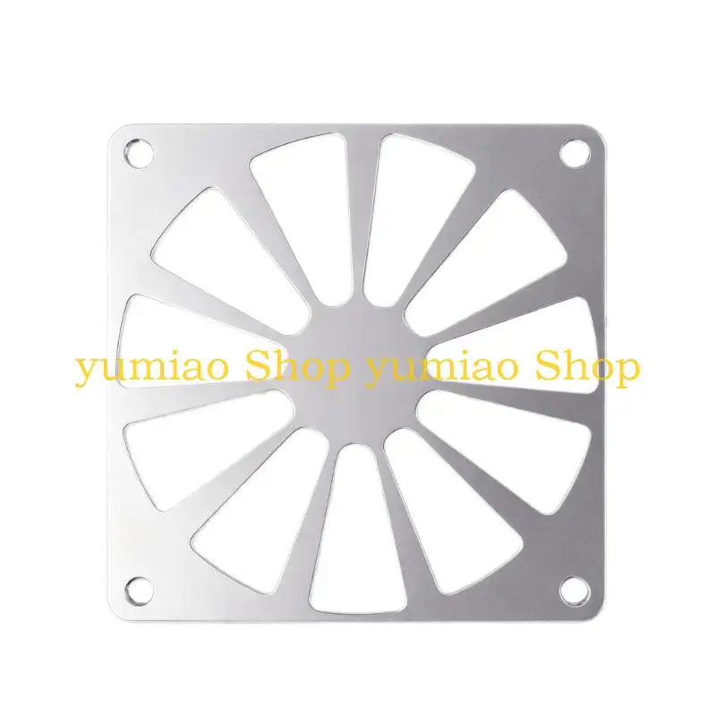 587B Aluminum Computer Fan Dustproof Cover Cooling Fan Cover Heat Dissipation