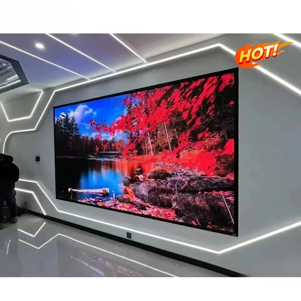 Display flip chip, reliable ultra-full color P1.5 P1.8 high brightness HDR10/HDR10 +/HDR1000 3840Hz refresh rate 5 years