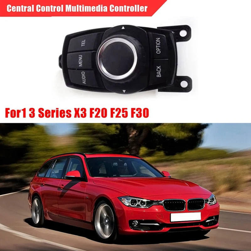 Car Central Control Multimedia Controller Knob Mouse Button Switch 65829381678 For BMW 1 3 Series X3 F20 F25 F30 Car Replacement