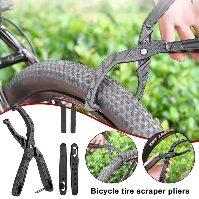 

Bicycle Tire Levers Tire Pliers Tyre Remover Clamp Mountain Bike Wheel Repair Kit Tool Bead Jack MTB Road Cycling Accessories
