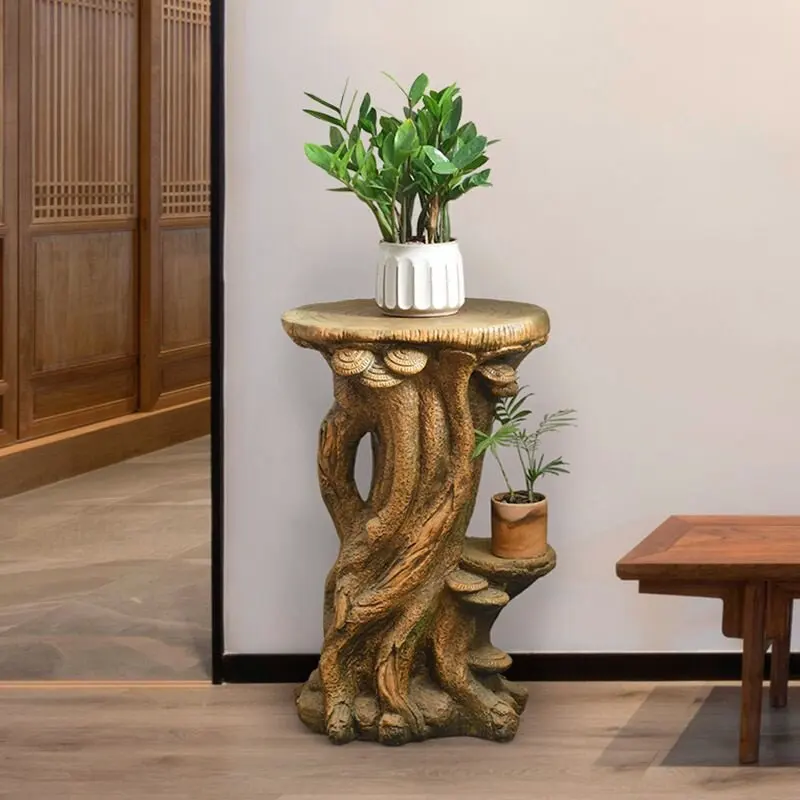 Flower rack indoor living room balcony multi-functional shelf household floor-to-ceiling flower several bonsai pots
