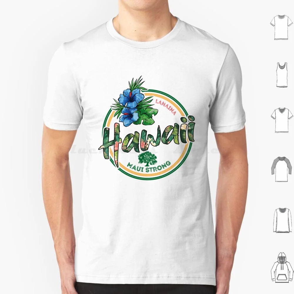 Lahaina Banyan Tree In Maui Hawaii T Shirt 6Xl Cotton Cool Tee Lahaina Lahaina Strong Maui Strong Banyan Tree Hurricane Dora