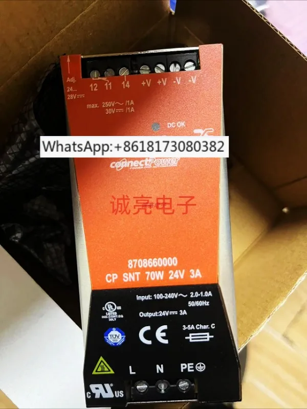 Brand new original switch power supply CP SNT 70W 24V 3A 8708660000