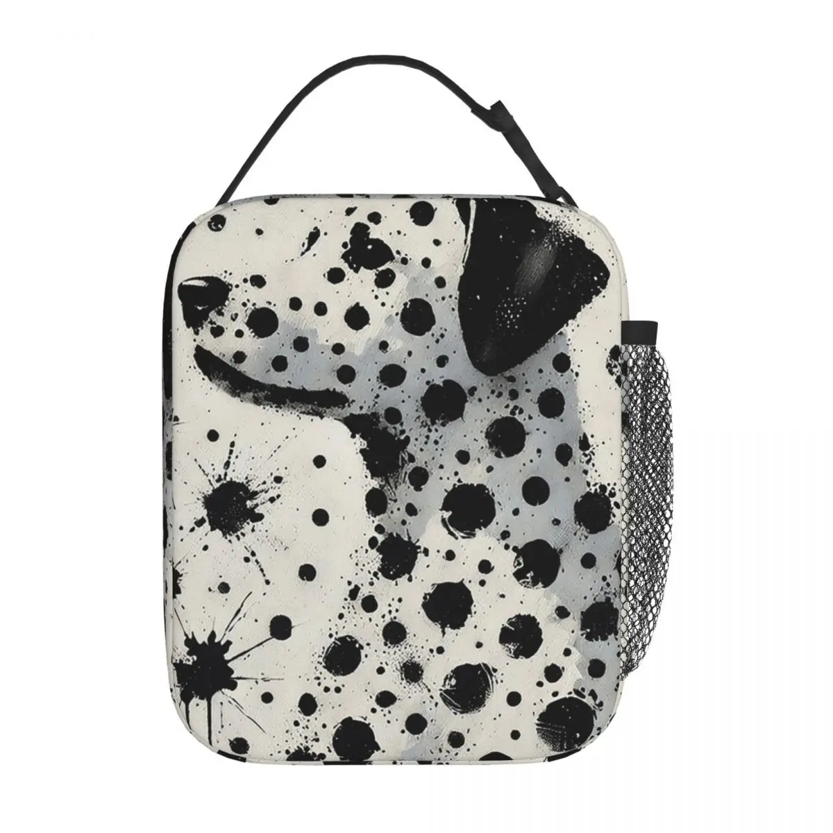 Dalmatian Dreamscape A Splash Of Spots Insulated Lunch Bag for Women Kids Portable Food Boxes Thermal Lunch Box Tote