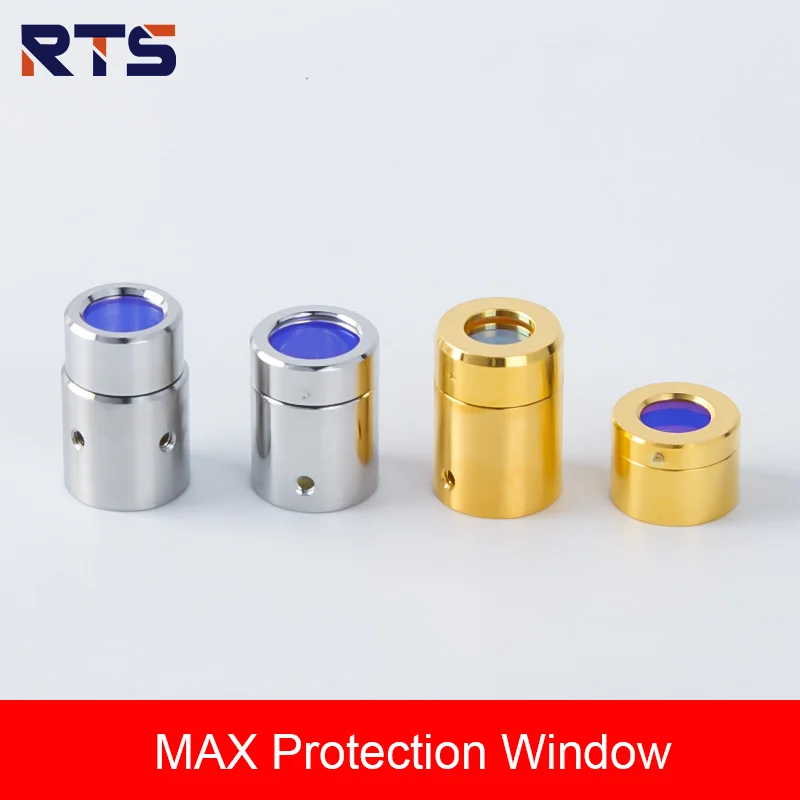 RTS Output Original Protective Connector Lens Group with Lens Protective Cap for Raycus Fiber Cutting Machine Laser Source